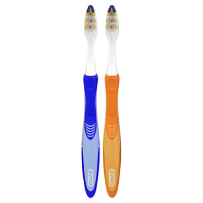 GUM® Crayola™ Metallic Marker Toothbrush, Soft Bristles, 5+ - 3ct