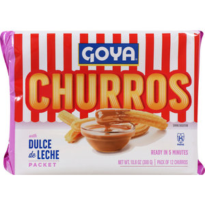 Goya Churros With Dulce De Leche Packet 10 6 Oz Vons