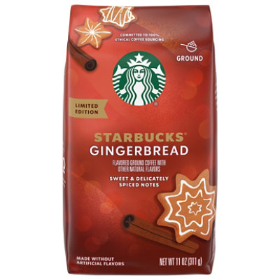 Starbucks Gingerbread Flavor Ground Coffee - 11 Oz - Image 3