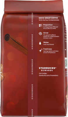 Starbucks Gingerbread Flavor Ground Coffee - 11 Oz - Image 5