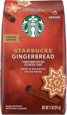 Starbucks Gingerbread Flavor Ground Coffee - 11 Oz - Image 2