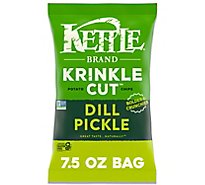 Kettle Brand Dill Pickle Potato Chips - 7.5 Oz