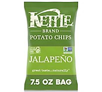 Kettle Brand Jalapeno Kettle Potato Chips - 7.5 Oz