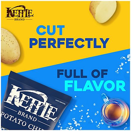 Kettle Brand Sea Salt and Vinegar Potato Chips - 7.5 Oz - Image 3