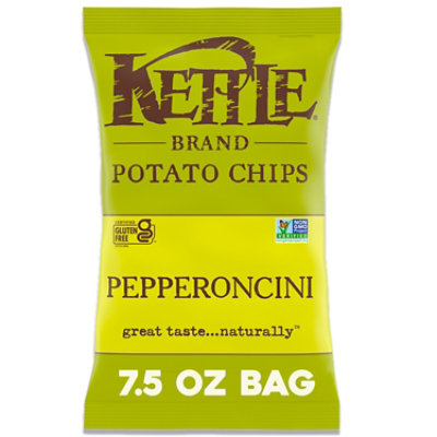 Kettle Brand Pepperoncini Kettle Potato Chips - 7.5 Oz - Image 1