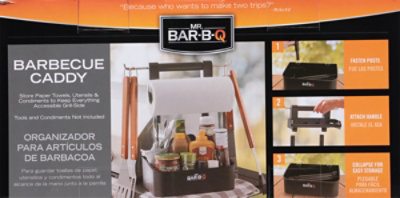 Mr. Bar-B-Q Barbeque Serving Caddy - Each - Image 4