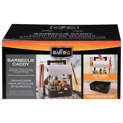 Mr. Bar-B-Q Barbeque Serving Caddy - Each - Image 1