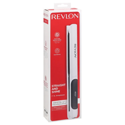 Revlon Straight And Shine 1in Xl Straightener - EA - Image 1