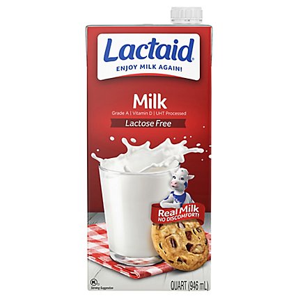 Lactaid Lactose Free Whole Milk - 32 Fl. Oz. - Image 1