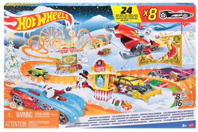 Hot Wheels Advent Calendar - Each - Image 1