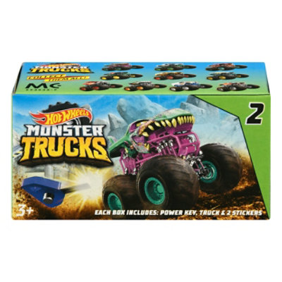 Matte Hot Wheels Monster Truck Mini - 1 EA - Image 3