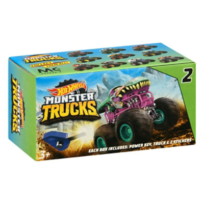 Matte Hot Wheels Monster Truck Mini - 1 EA - Image 1