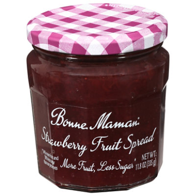 Strawberry Fruit Spread More Fruit Less - 11.8 OZ - Image 1