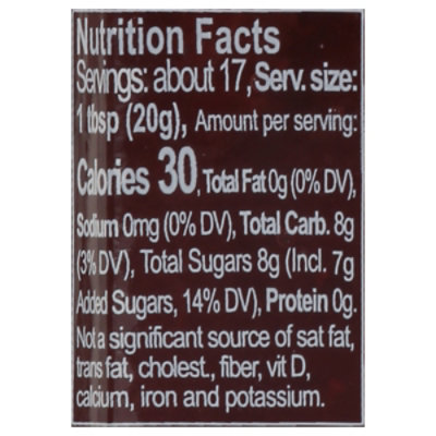 Strawberry Fruit Spread More Fruit Less - 11.8 OZ - Image 3