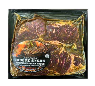 Branding Iron Ranch Beef Ribeye Boneless American Steakhouse - 1 Lb - Image 1