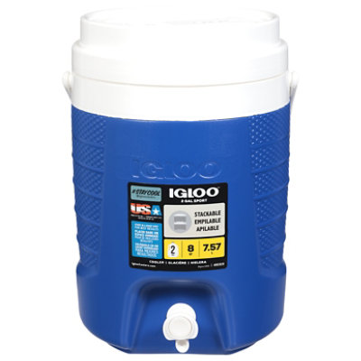Igloo Blue Sport Jug Dispenser - 2 Gallon - Image 3