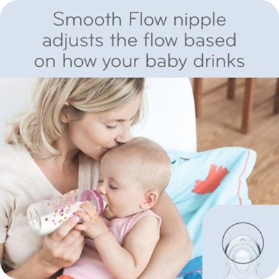 Nuk Smooth Flow Bottle 10 Oz - EA - Image 2
