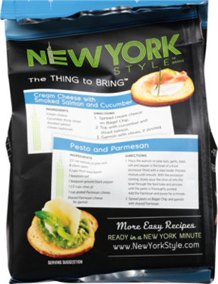 New York Style Sea Salt Bagel Crisps - 6 OZ - Image 5
