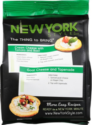 New York Style Bagel Crisps Roasted Garlic - 6 OZ - Image 6