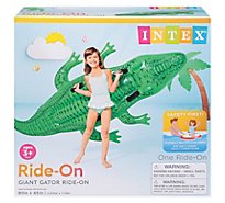 Int 80in Giant Gator Ride On - EA