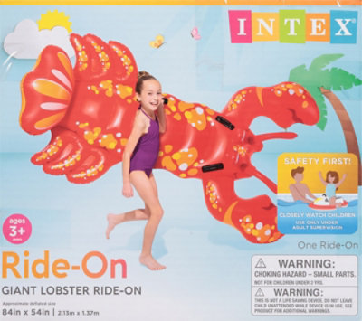 Intex Giant Lobster Ride On Pool Float - Each - Image 4