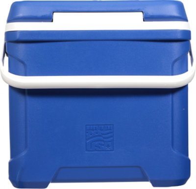 Igloo 30Qt Profile Ii Bail Cooler Blue Cool Riser Technology Elevated Design Improves Cooling Performance Fits Popular Beverage Sizes 1 Count - Each - Image 4