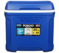IGLOO Profile II 30 Quart Blue Cooler - EA