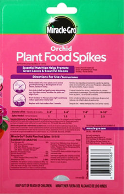 Miracle-gro Orchid Spike Pltfd 10ct/24 - EA - Image 4