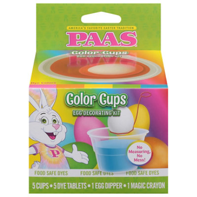 Paas Color Cups Egg Dye Kit 1 Count - Each - Image 3