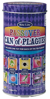Rite Lite Passover Can of Plagues - Each - Image 1