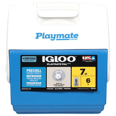 Iglo 7qt Playmate Cooler Blue - EA - Image 1