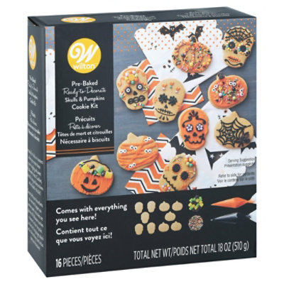 Pumpkin & Skull Cookie Kit EA JewelOsco