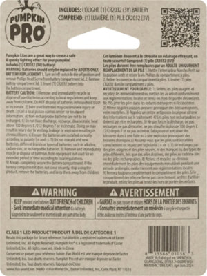 Holiday T Pumpkin Light - EA - Image 4