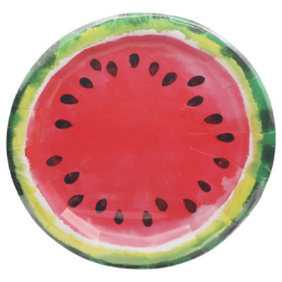 Signature SELECT Vibrant Melons Dinner Plate - 8 Count - Image 3