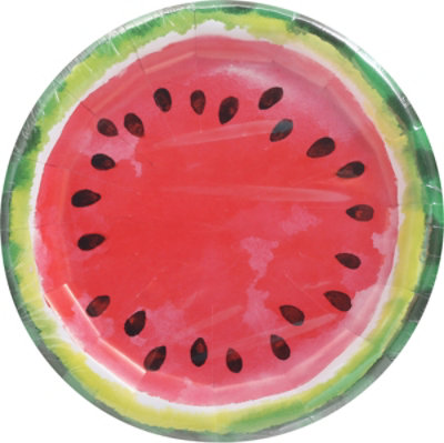 Signature SELECT Vibrant Melons Dinner Plate - 8 Count - Image 2