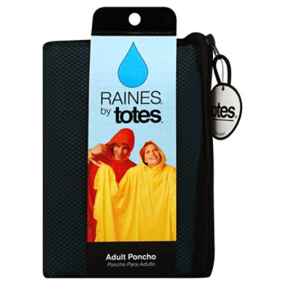 Totes Adult Poncho - EA - safeway