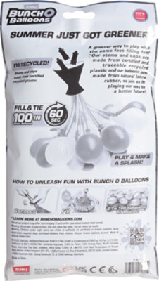 Zuru Bunch O Balloons Fill & Tie Red White & Blue - 3 Count - Image 4