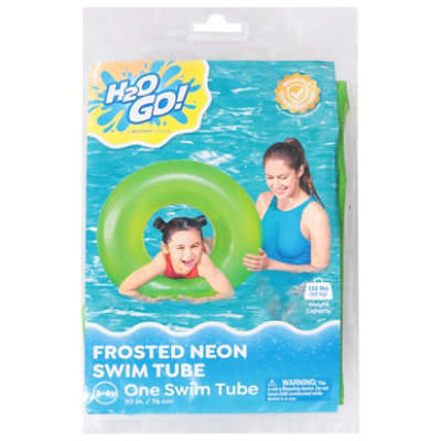 BestWay H2OGo! 30 Inch Frosted Neon Swim Tube - Each - Image 1