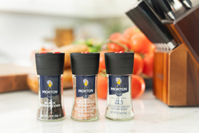 Morton Black Peppercorn Refillable Grinder - 1.24 Oz - Image 2