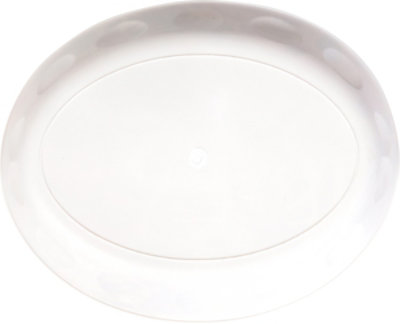 Signature SELECT Plastic Summer Oval Tray - Each - Image 4