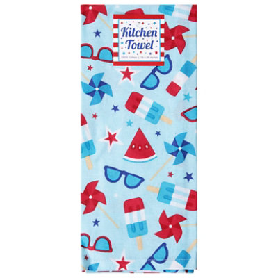 Kane Home Patriotic Kitchen Towels - Each - Image 2