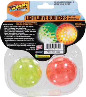 Prime Time Lightwave Bouncers Balls - 2 Count - Image 4