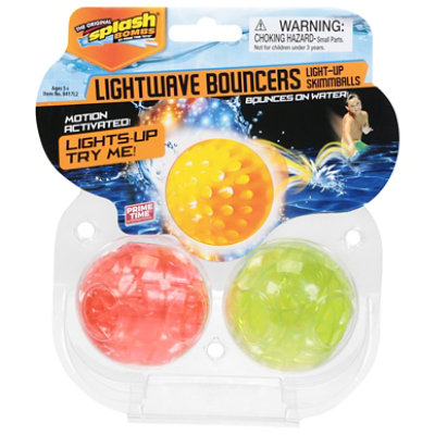 Prime Time Lightwave Bouncers Balls - 2 Count - Image 1