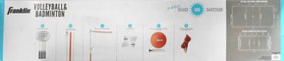 Franklin Sports Volleyball and Badminton Set - Each - Image 4