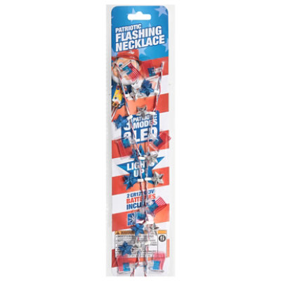 Shaw Led Patriotic Necklace - EA