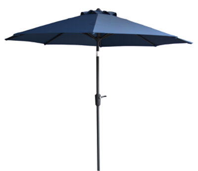 Signature SELECT 9 Feet Navy Market Umbrella - Each - Image 1