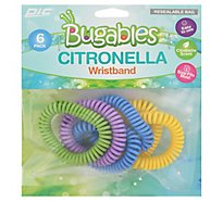 Pic Bugable Bug Repellent Band - 6 CT