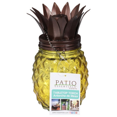 Patio Essentials Pineapple Tabletop Torch - Each - Image 1