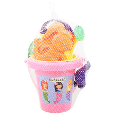 Aml 6pc Mermaid Shark Bkt Set - EA - Image 1