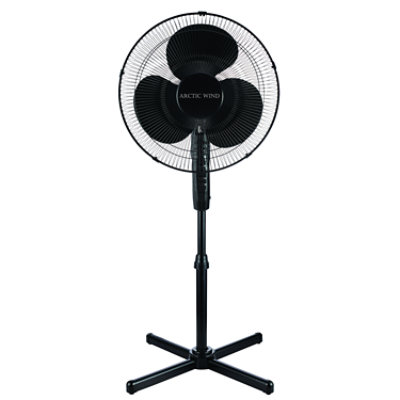 Suva 16in Stand Fan Black - EA - Image 1
